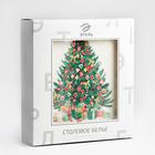 Скатерть новогодняя «Этель» Golden Christmas, 150×110±3 см с ГМВО, 100% хлопок, 190 г/м² - Фото 12