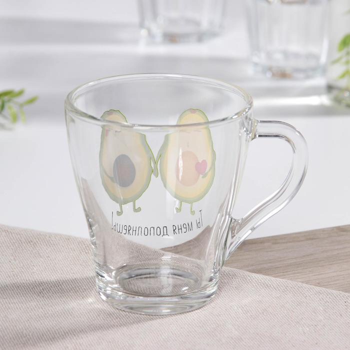 Набор кружек «Авокадо», 250 мл, 2 шт, рисунок МИКС - фото 114591970