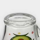 Кружка стеклянная «Авокадо», 250 мл, рисунок микс - Фото 5