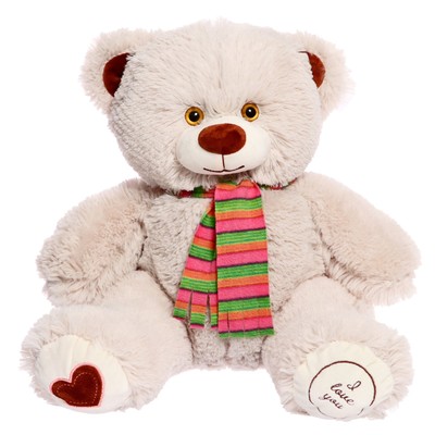 Мягкая игрушка «Медведь Фреди» латте, 50 см