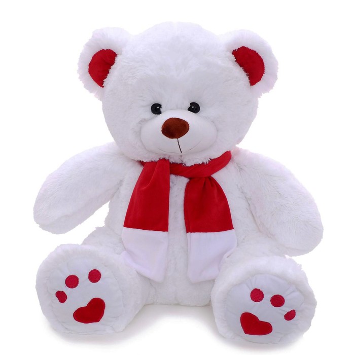 Мягкая игрушка «Медведь Кельвин» белый, 70 см - Фото 1