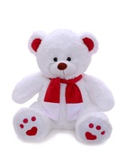 Мягкая игрушка «Медведь Кельвин с бантом», цвет белый, 45 (91) см, МИКС - Фото 3