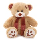 Мягкая игрушка «Медведь Тони с шарфом» кофейный, 70 см - фото 318351958