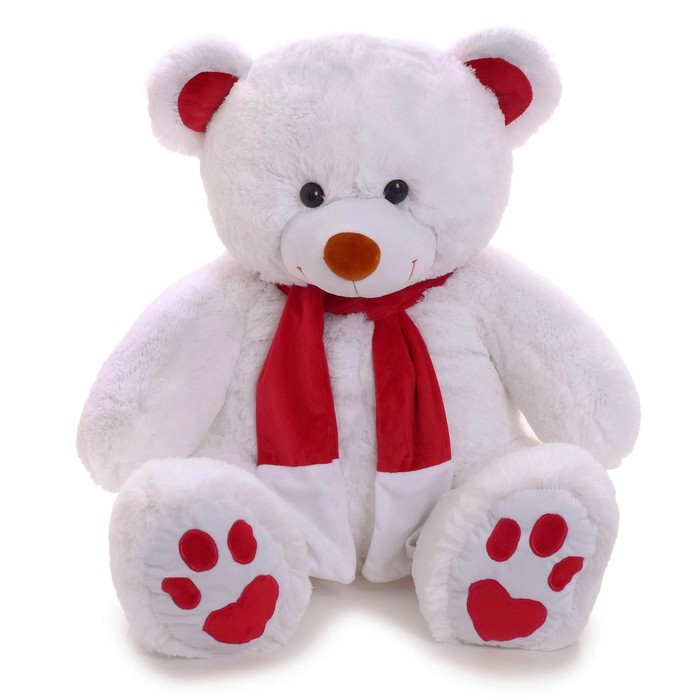 Мягкая игрушка «Медведь Кельвин» белый, 90 см - фото 1907118499