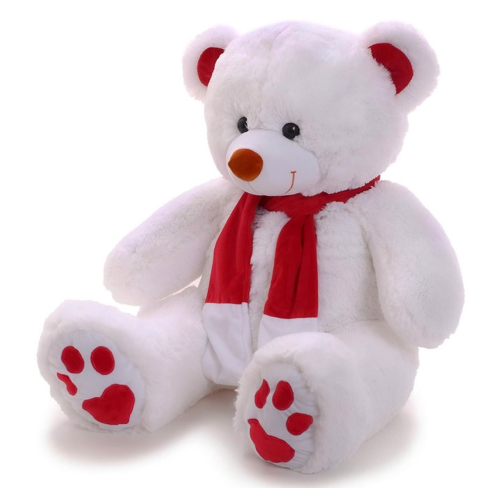 Мягкая игрушка «Медведь Кельвин» белый, 90 см - фото 1907118500