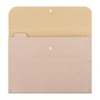 Папка-картотека, А4, 6 отделений, 400 мкм, deVENTE "Glitter Shine", на кнопке, тиснение "песок" с блестками, розовая - Фото 4