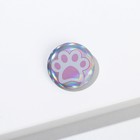 Резинка для волос и значок «Бархат», зайка - Фото 3