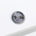 Резинка для волос и значок «Бархат», зайка - фото 68046981