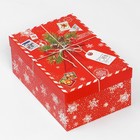 Набор коробок подарочных 15 в 1 «Почта», 12 х 7 х 4 см - 46,6 х 35,2 х 17.5 см, Новый год - Фото 13