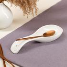 Подставка под ложку, белая, керамика, 24 см - Фото 3