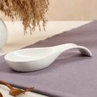 Подставка под ложку, белая, керамика, 24 см - Фото 5