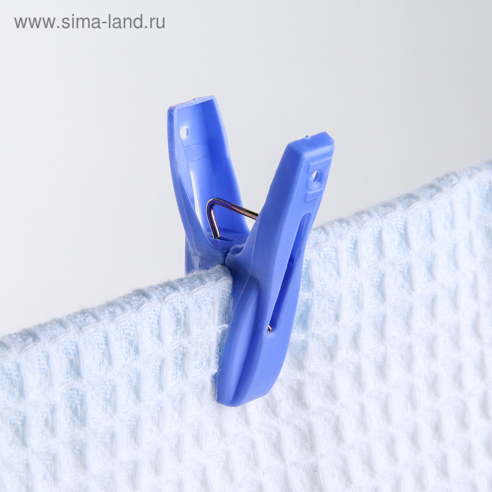 Прищепки бельевые «Косичка», 5,5 см, 20 шт - Фото 1