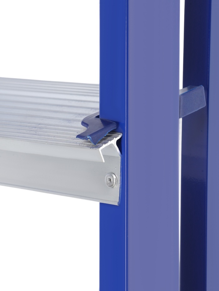 УЦЕНКА Стремянка ТУНДРА, металлическая комбинированная, 9 ступеней, 1870 мм - Фото 1