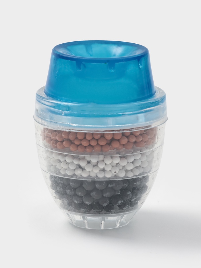 Фильтр для воды на кран Доляна «Тройной барьер», d=16-19 мм, на основе цеолита руды, активированного угля и сульфата кальция, МИКС - Фото 1