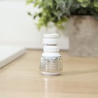 Поворотная насадка на кран Доляна, d=1.5 см, с изменяемым углом наклона и изменяемой интенсивностью струи, с сеткой - Фото 2