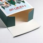 Коробка складная «Новый год», 22 × 30 × 10 см - фото 804318672