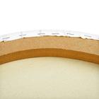 Холст круглый на подрамнике d-40 х 2 см, хлопок 100%, акриловый грунт, cреднезернистый, 380 г/м² Calligrata - фото 21094291