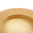 Планшет круглый деревянный фанера d-20 х 2 см, сосна, Calligrata - фото 7056116