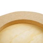 Планшет круглый деревянный фанера d-25 х 2 см, сосна, Calligrata - Фото 3