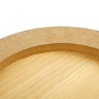 Планшет круглый деревянный фанера d-30 х 2 см, сосна, Calligrata - фото 7056124