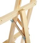 Мольберт тип «Лира», Calligrata №9, 113×50 см, планка с скользящей фиксацией, с бегунком, неокрашенное дерево - Фото 6