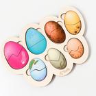 Рамка - вкладыш «Кто в яйце?», 14 деталей - Фото 4