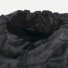 Рюкзак туристический, 80 л, отдел на шнурке, наружный карман, 2 боковых кармана, цвет чёрный/вишня - фото 6313702