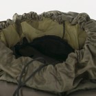 Рюкзак туристический, 70 л, отдел на шнурке, наружный карман, 2 боковых кармана, цвет олива - Фото 6