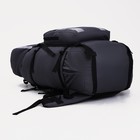 Рюкзак туристический, 120 л, отдел на шнурке, наружный карман, 2 боковых сетки, цвет серый - фото 6313753