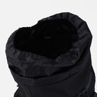 Рюкзак туристический, Taif, 90 л, отдел на шнурке, наружный карман, 2 боковых сетки, цвет чёрный/серый - фото 11742097
