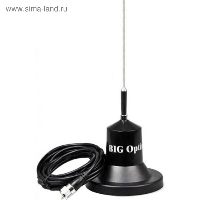 Антенна для радиостанции Big Optim CB, 160 см, мангит 12.3 см - Фото 1