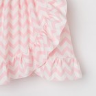 Сарафан для девочки KAFTAN «Зигзаги», размер 30 (98-104), цвет белый/розовый - Фото 6