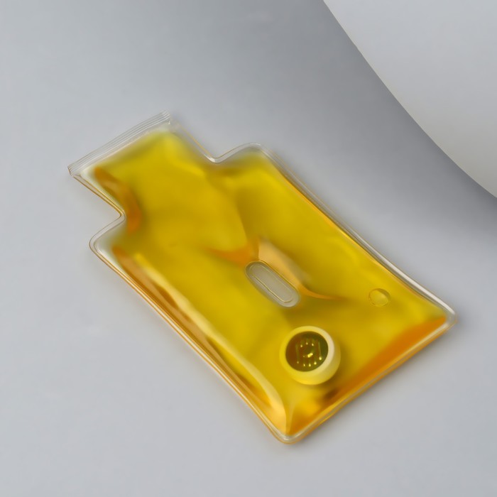 Грелка солевая медицинская физиотерапевтическая «Рукавичка», цвет жёлтый - фото 1912330270