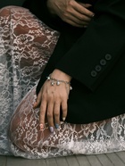 Браслет на ногу «Морские знаки» цвет серебро, L=22 см - Фото 2