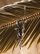 Браслет на ногу «Морские знаки» цвет серебро, L=22 см - Фото 5