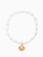 Браслеты на ногу «Жемчужина», набор 2 шт. белый, d=6.5 см - Фото 4