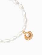 Браслеты на ногу «Жемчужина», набор 2 шт. белый, d=6.5 см - Фото 5