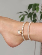 Браслеты на ногу «Жемчужина», набор 2 шт. белый, d=6.5 см - Фото 6