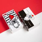 Носки мужские новогодние KAFTAN «С НГ», набор 2 пары, размер 41-44 (27-29 см) - Фото 1