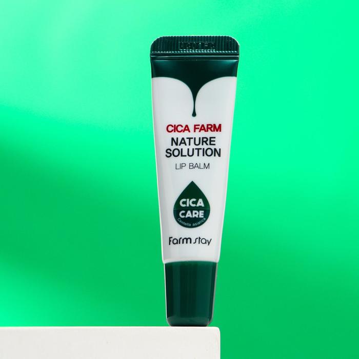 Восстанавливающий бальзам для губ FarmStay с центеллой азиатской 20361