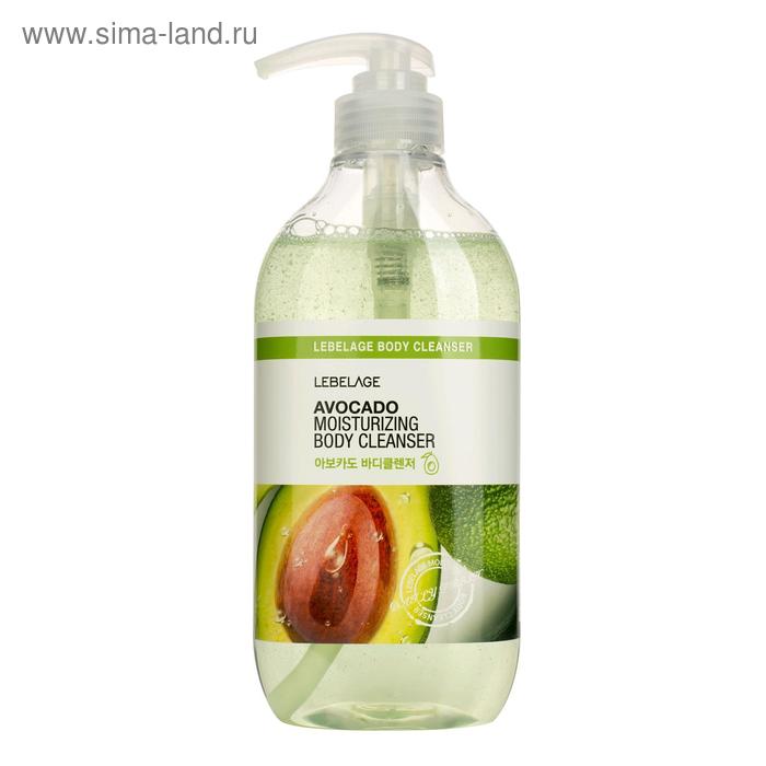 Смягчающий гель для душа Lebelage с экстрактом авокадо, 500 мл - Фото 1