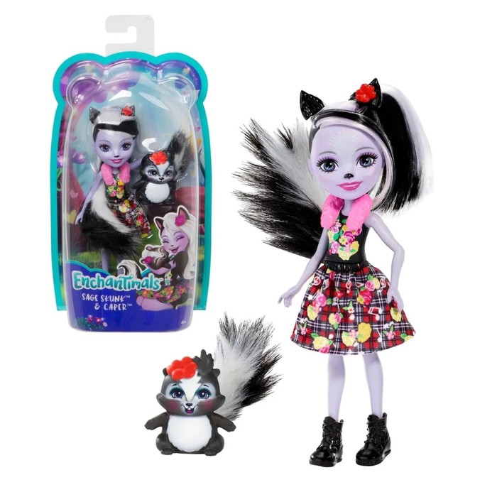 Кукла «Энчантималс» с любимым зверьком - Фото 1