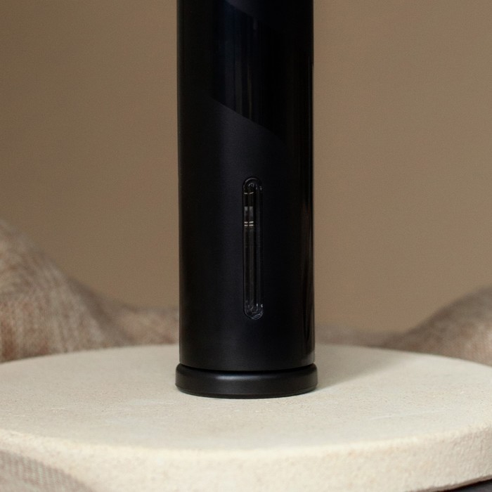 Штопор электрический Luazon LSH-03, от USB, пластик, черный - фото 1899797425