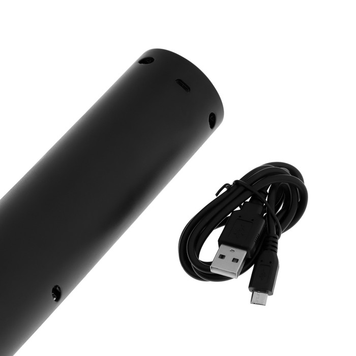 Штопор электрический Luazon LSH-03, от USB, пластик, черный - фото 1899797434