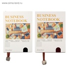 Ежедневник недатированный А6+,116 листов в клетку, обложка ПВХ ЛАЙТ, тонированный срез, МИКС 5053286