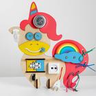 Бизиборд БОЛЬШОЙ СЛОН «Единорог» - Фото 2