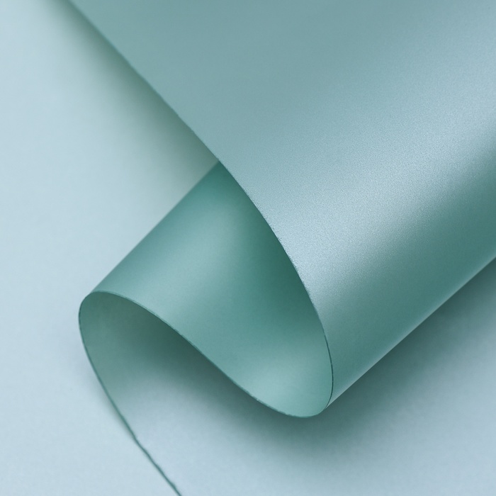 Пленка для цветов «Нежность», пастельно-зелёный, 0.58×10 м - Фото 1