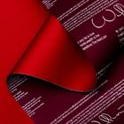 Пленка для цветов матовая "Признание", бордовый, красный, 0,58 х 10 м - фото 9382038