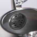 Чайник для плиты из нержавеющей стали Orchid, 3 л, индукция, цвет серебряный - Фото 4