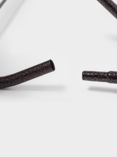 Вешалка настенная с полкой «Комфорт», 5 крючков, 41×20×10 см, цвет медный антик